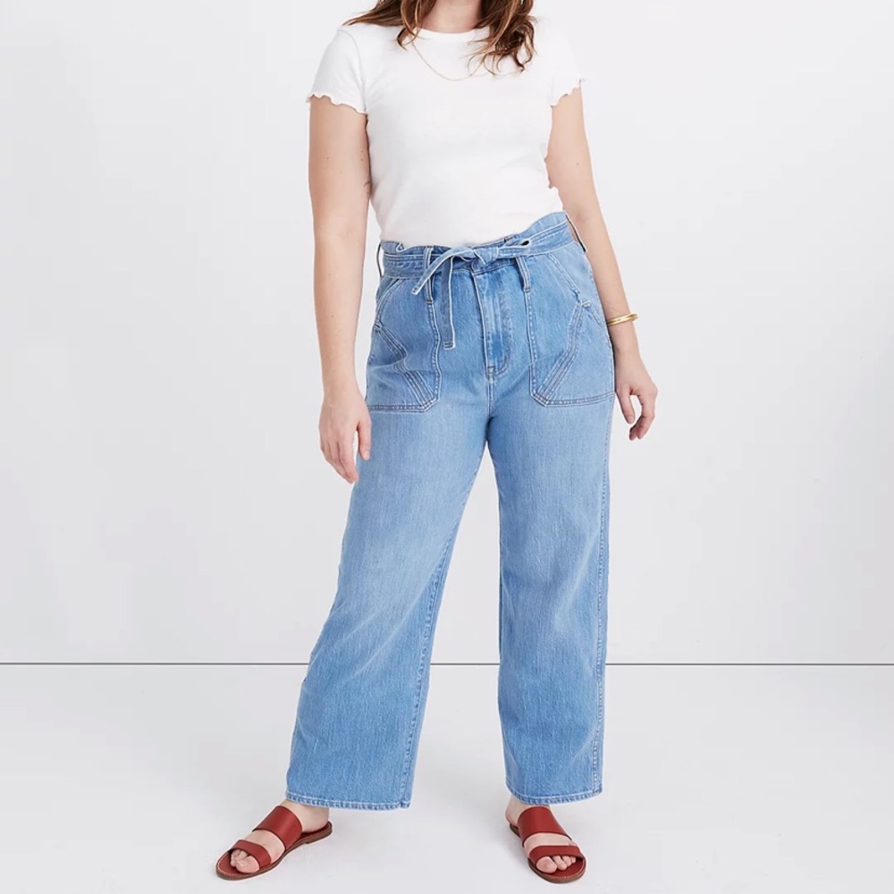 Madewell x Warm High-Rise Wide-leg Jeans